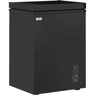 KISSAIR 2.7 Cubic Feet Chest Freezer with Free Standing Top Open Door  Compact Freezer with Adjustable Temperature (2.7 Cubic Feet, White)