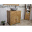 Eaton 700 mm Freestanding Single Vanity with Vessel Basin-36939967