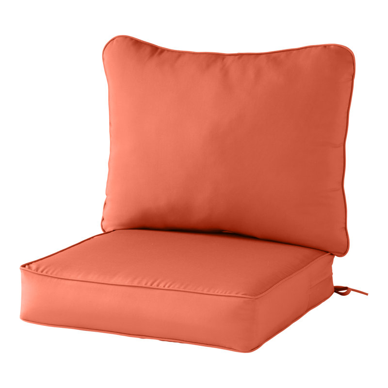 Coussin de siège pour chaise d'extérieur Lester, Rouille