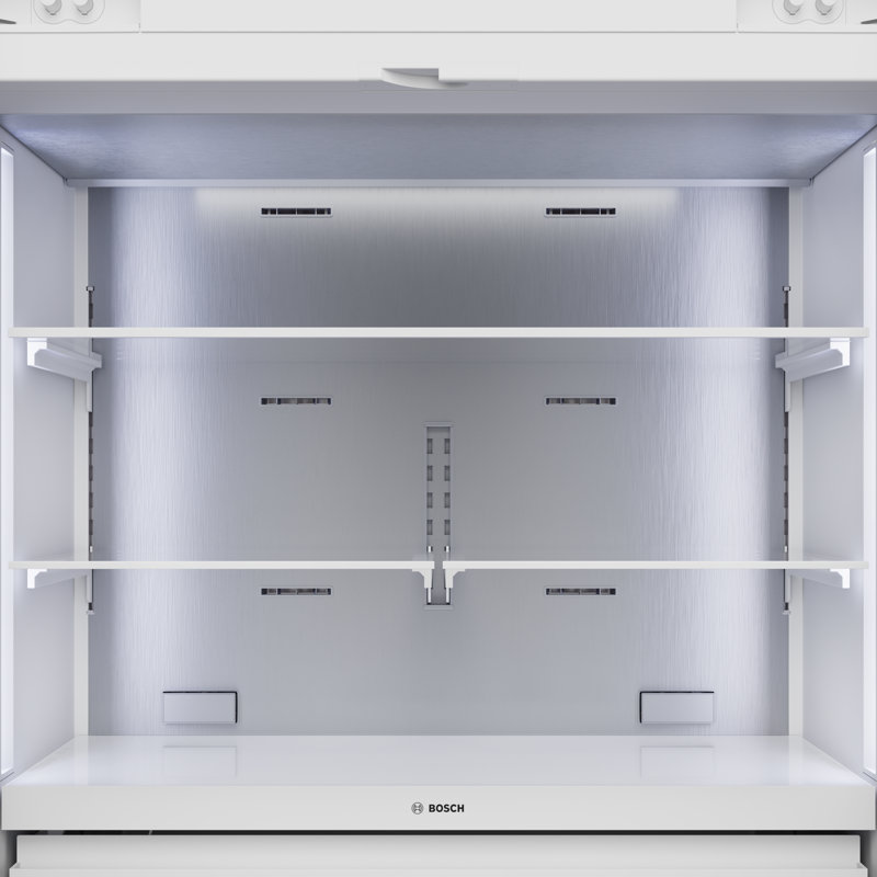 36" French Door Built-in Custom Panel Refrigerator