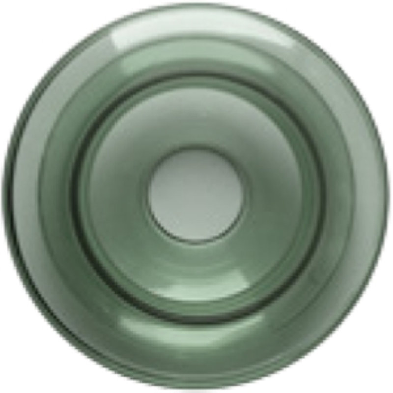 Drop 1 - Light Pendant, Green Glass