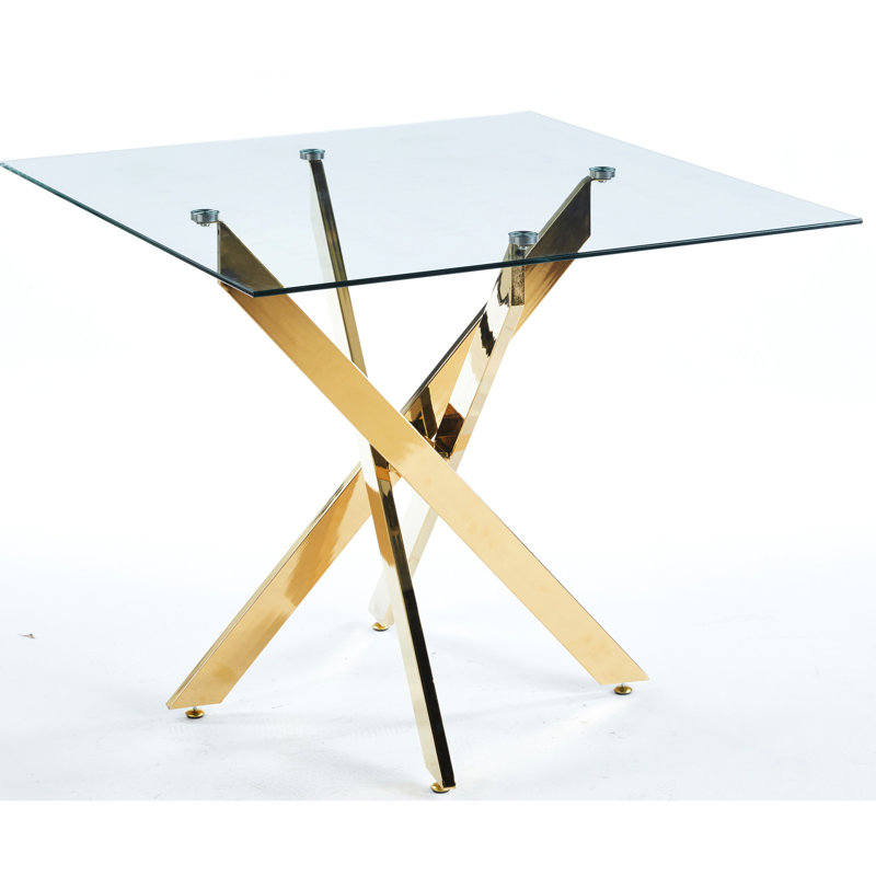 Table de salle à manger carrée Golden