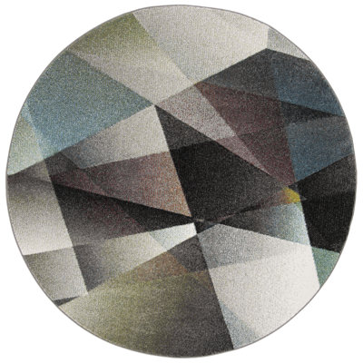 Tapis gris / brun Asumi