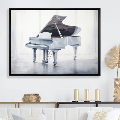 " Grey Piano Winter Echoes I "