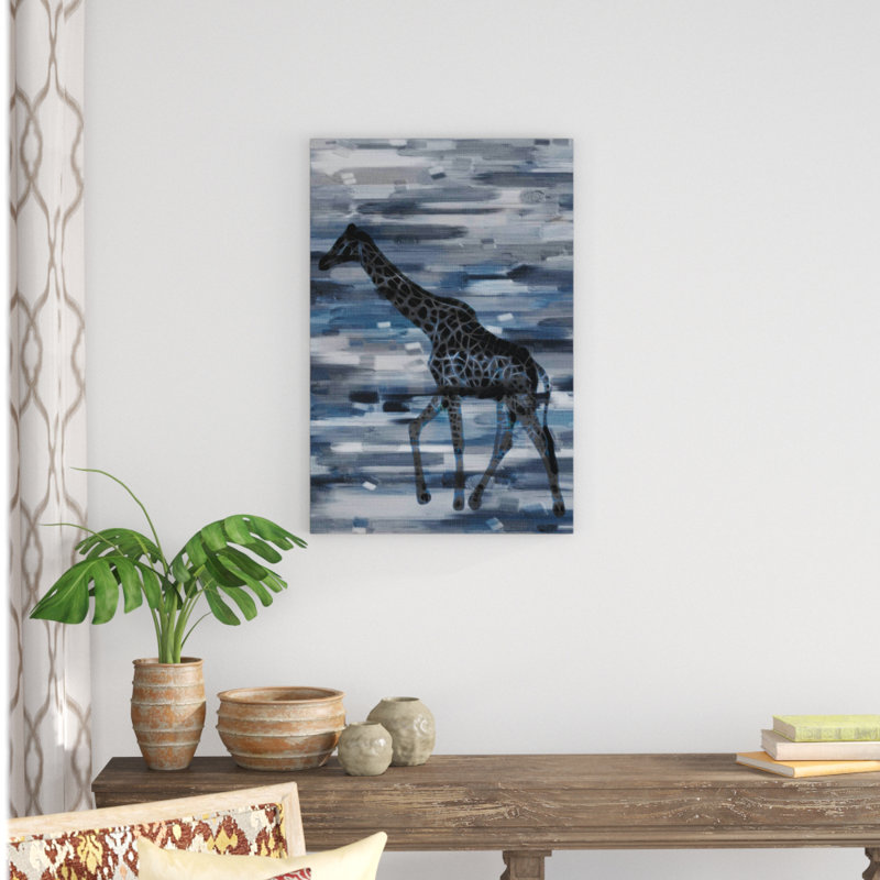 « tall walker » par parvez taj,, reproduction d’art sur toile tendue, H 36 po x l 24 po x P 1,5 po