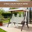 Balancelle de patio 3 places-525545864