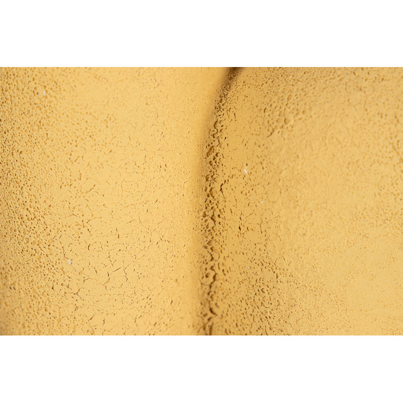 CERAMIC VASE 16X16x29 CM, Yellow