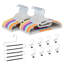 Adrienna 25/50pcs Coat Hanger 360 Swivel Hooks U-shaped opening Non Slip-1669652720-1667781573