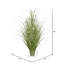 Herbe verte artificielle en pot.-936796863