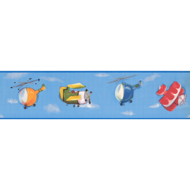 Bordure de jouet avion hélico