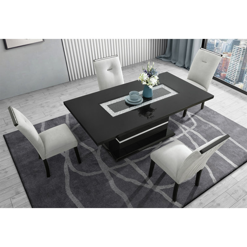 ARIYA BLACK DINING TABLE