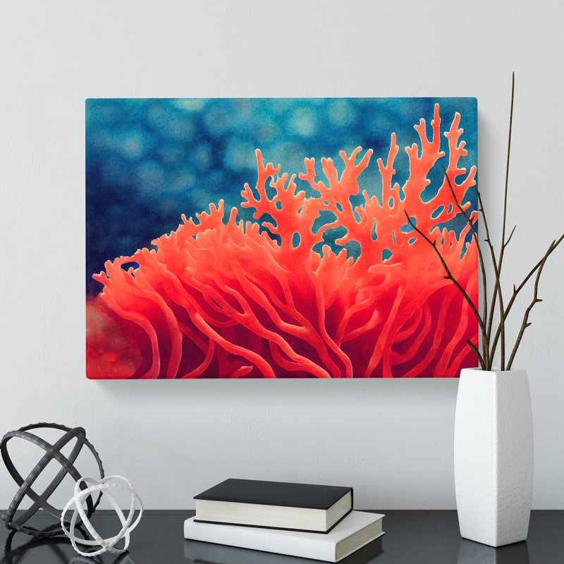 Coral Reef Art Vol.1 - Wrapped Canvas, 35cm H x 50cm W x 3cm D