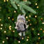 Figurine de Noël suspendue ange d'hiver