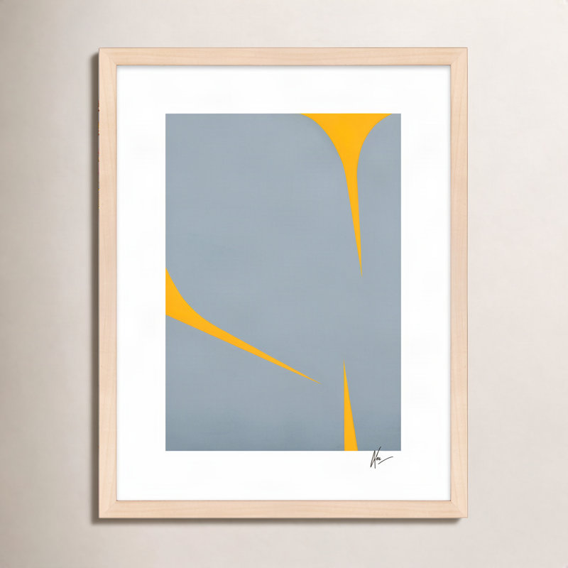 Clouds 2 Print by Lee Lessem, Beige , 16" W x 20" H