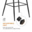 Cane Back Upholstered Stool-1323822626-1323822628-1341117655
