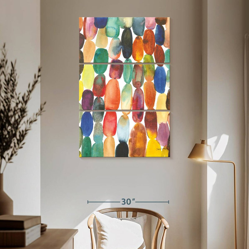 Orbes colorés Avery I, H 65 po x l 42 po