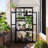 62Inch Height Wood Large Greenhouse Balcony Portable Cold Frame With Wheels And Adjustable Shelves For Outdoor Indoor Use-112301123