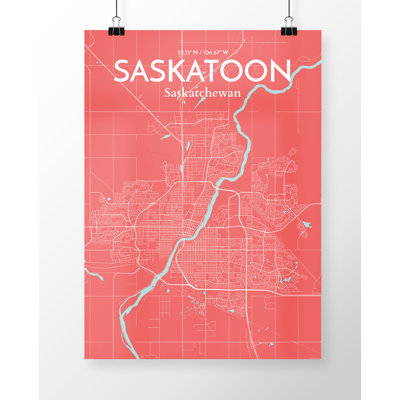 " Saskatoon City Map "