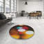 Tapis brun Huma-485586583