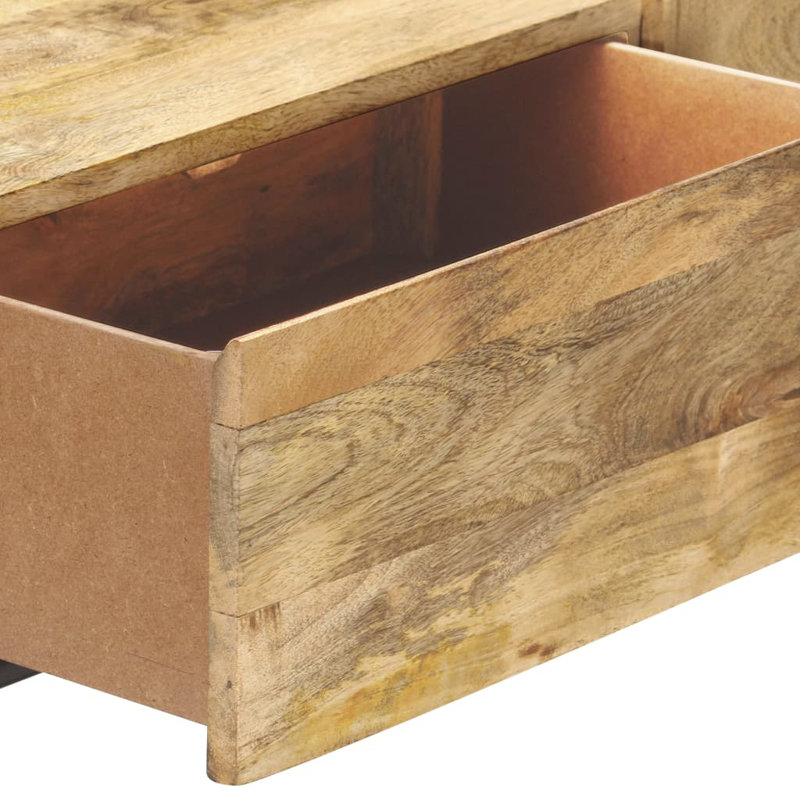 Millen 100cm Solid Wood Top Console Table