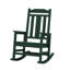 Wolak Oversized High  Density Polyethylene Rocking Adirondack Chair-1423029524