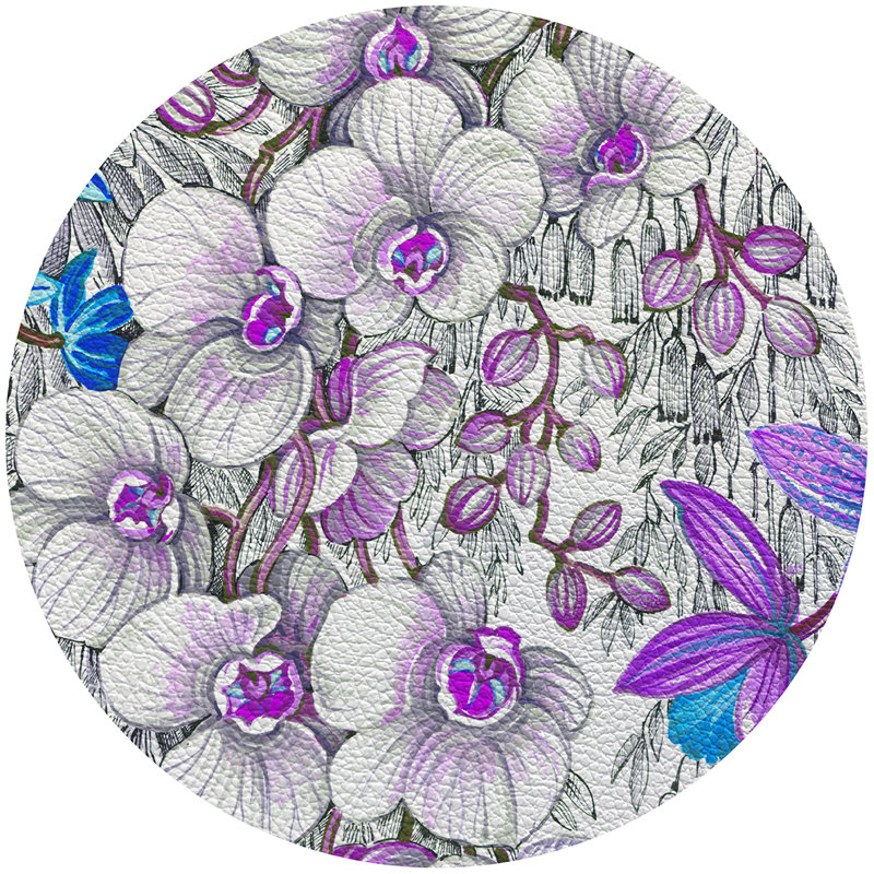 Napperon Orchid Phalaenopsis, Lilas