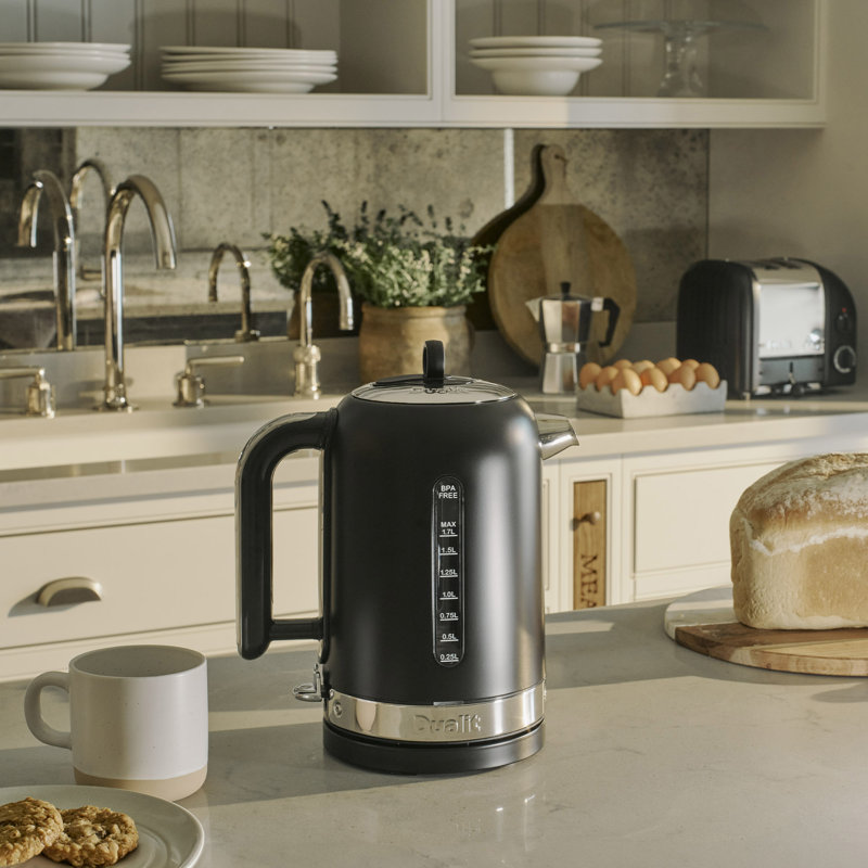 1.7L Classic Quiet Boil Kettle, Black
