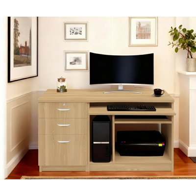 Walshaw Solid Wood Computer Desk