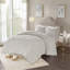 Ensemble de housse de couette médaillon en coton 3 pièces King / Cal King-117539283-117539286