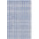 Tapis rayé en laine et coton tissé à la main Karpeta 