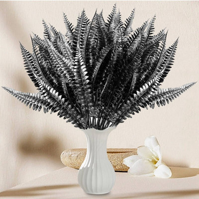 Halloween Black Artificial Plant Fake Flower
