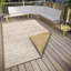 Pangli Machine Woven Ocher/White Indoor/Outdoor Rug-88199865