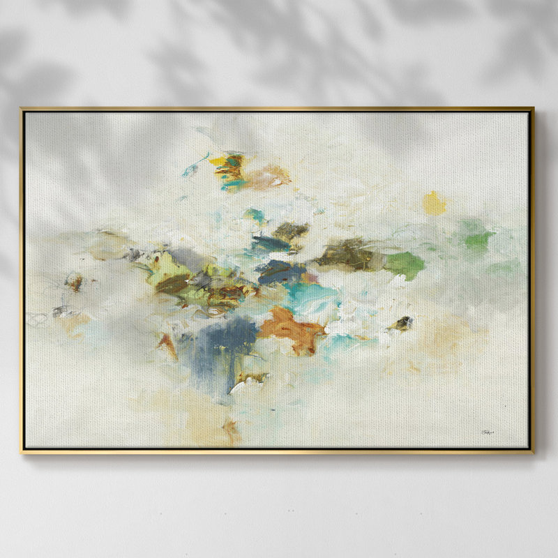 «Whimsy Of One», impression sur papier, Toile avec cadre doré, H 41 po x l 27 po x P 2 po