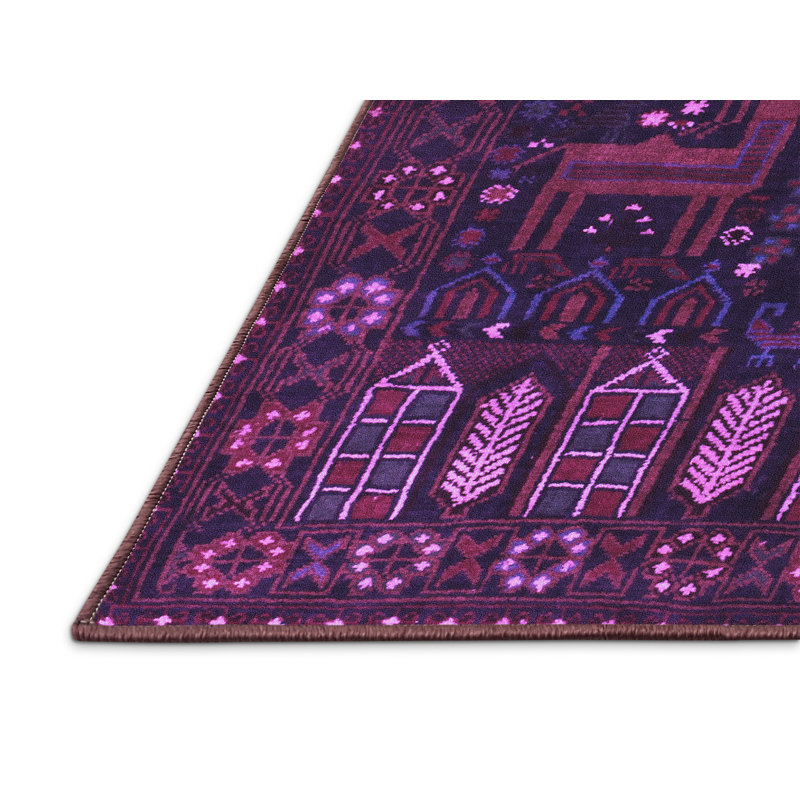 Washable Oriental Indoor Rug, Rectangle 2' x 3'