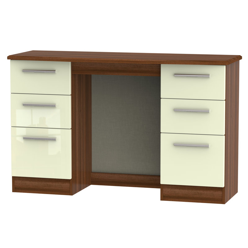 Fully Assembled Yvette Dressing Table, Night/Cream
