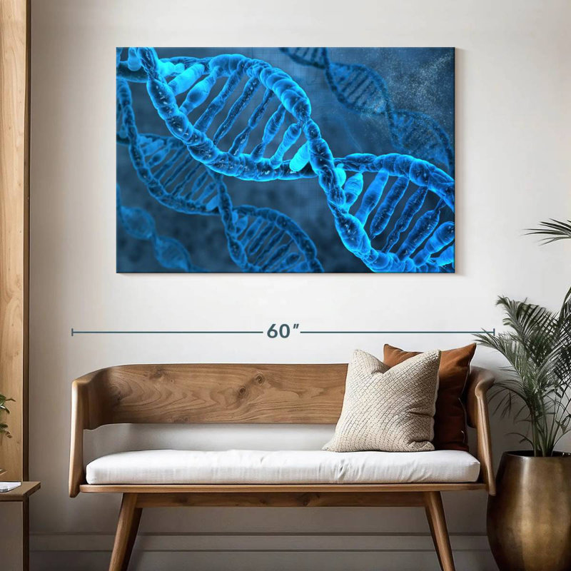 Keiri DNA Molecules, 32'' H x 48'' W