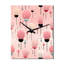 Glam Candle - Horloge murale abstraite-883333814