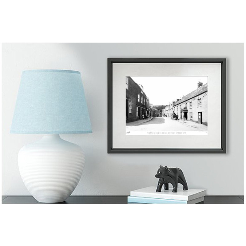 Andover, Round House 1898 by Francis Frith - Single Picture Frame Print, 28cm H x 36cm W x 2.3cm D