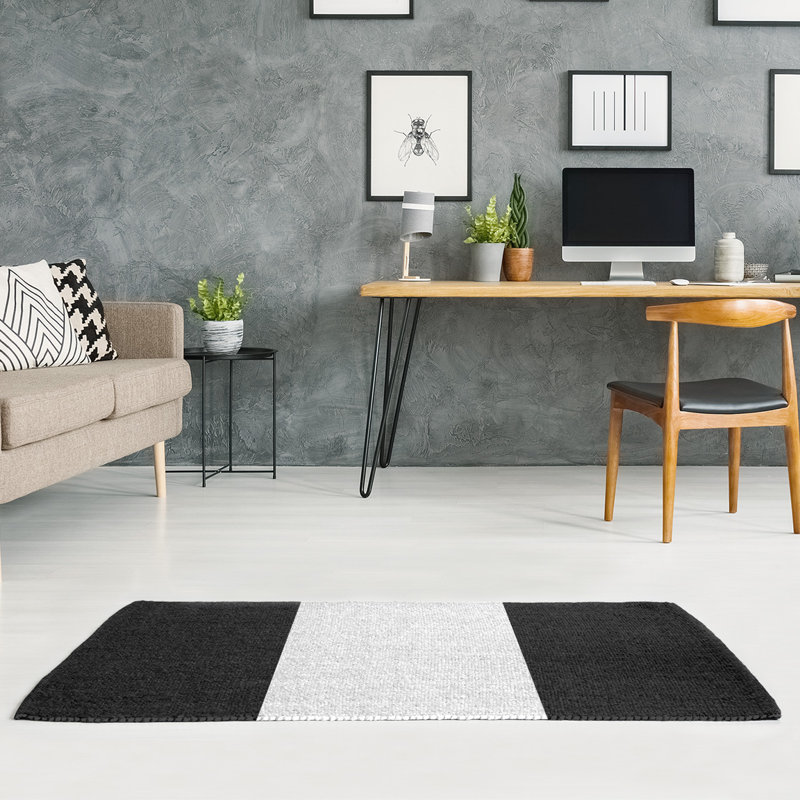 Chenille Indoor Rug, Rectangle 4' x 6'