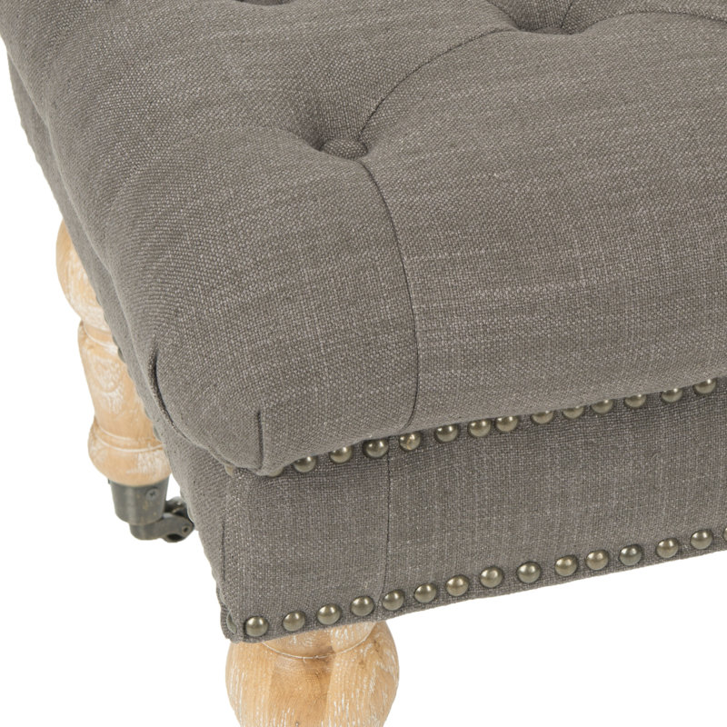 Banc en bois Loren, Charcoal Brown/Grey