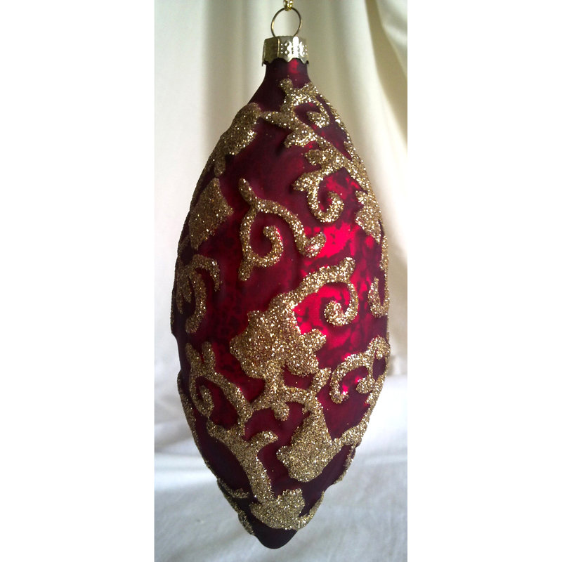 6'' Glass Finial Ornament