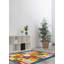 Tapis Helbe Gabbeh bleu 3 pi 3 po x 4 pi 7 po