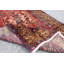 Tapis décoratif en laine de conception unique noué à la main Rose 3 pi 9 po x 6 pi 6 po Briyelle