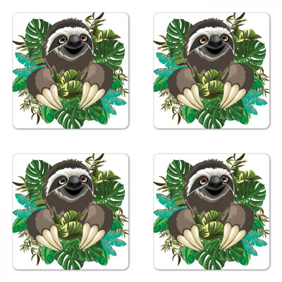 Sous-verre sloth