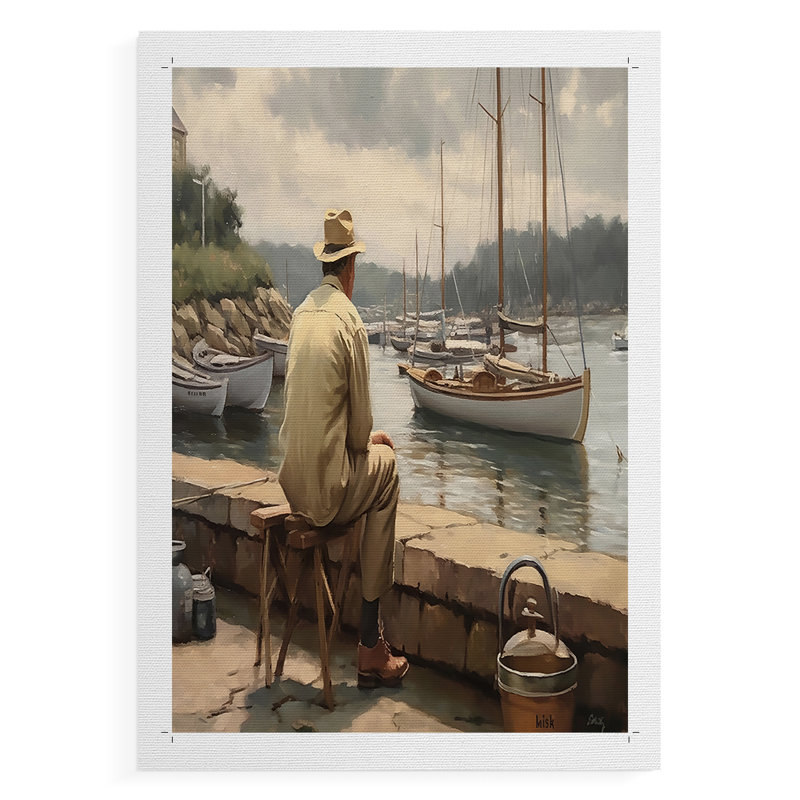 NAUTICAL Series DCV III - Impression sur toile seulement - NON CADRE, H 18 po x l 12 po