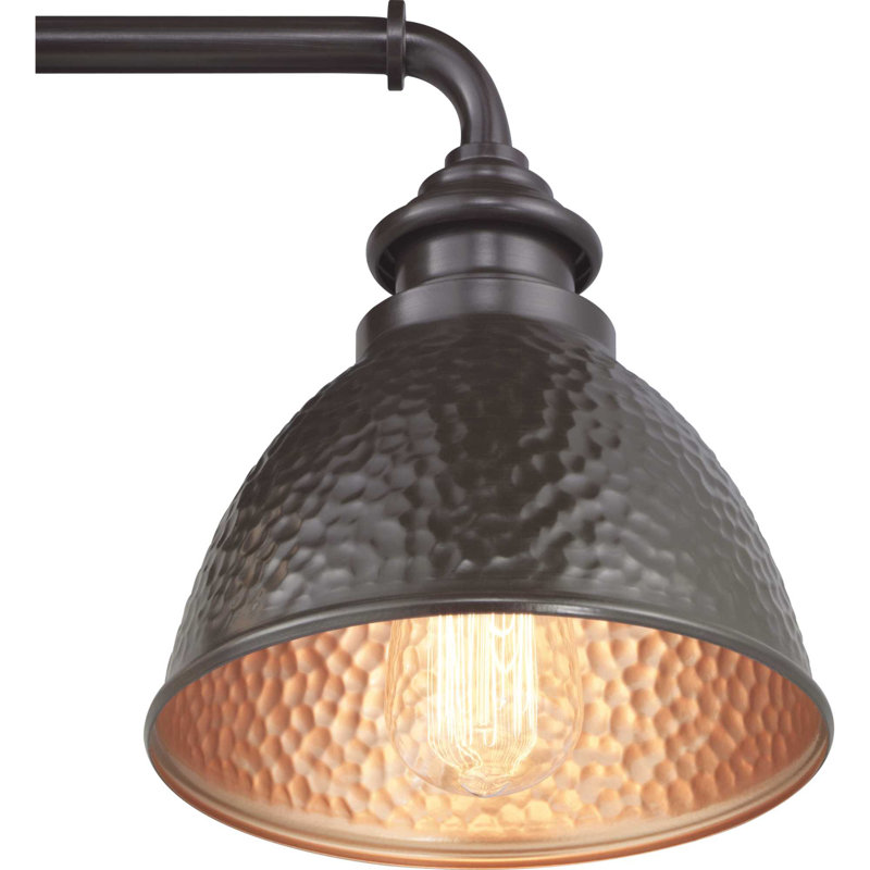 Minnewaukan Wall Light, Antique Bronze, 9.75" H x 8" W x 10" D