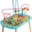 Hape: Table tournante de labyrinthe de chemin de fer - Jouet de labyrinthe en bois avec graphisme animal