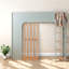 Lits avec étagères de rangement, mezzanine en MDF, chambre moderne Mint Home-2109565568