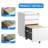 3 Drawer Mobile File Cabinet With Lock