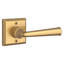 Lifetime (PVD) Satin Brass Passage Door Lever